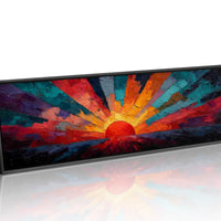 Sunburst in Painted Fire