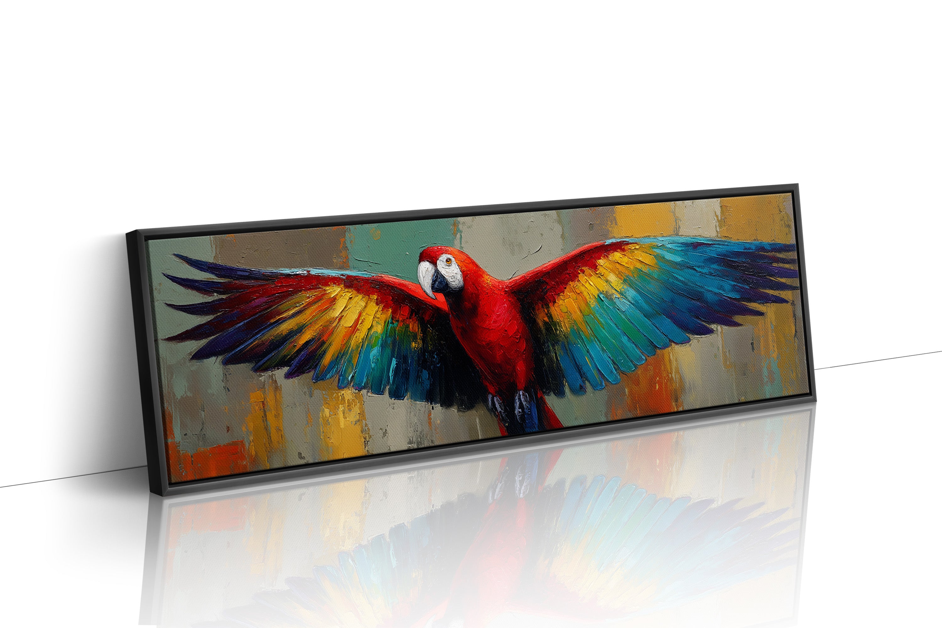 Parrot In Full Bloom