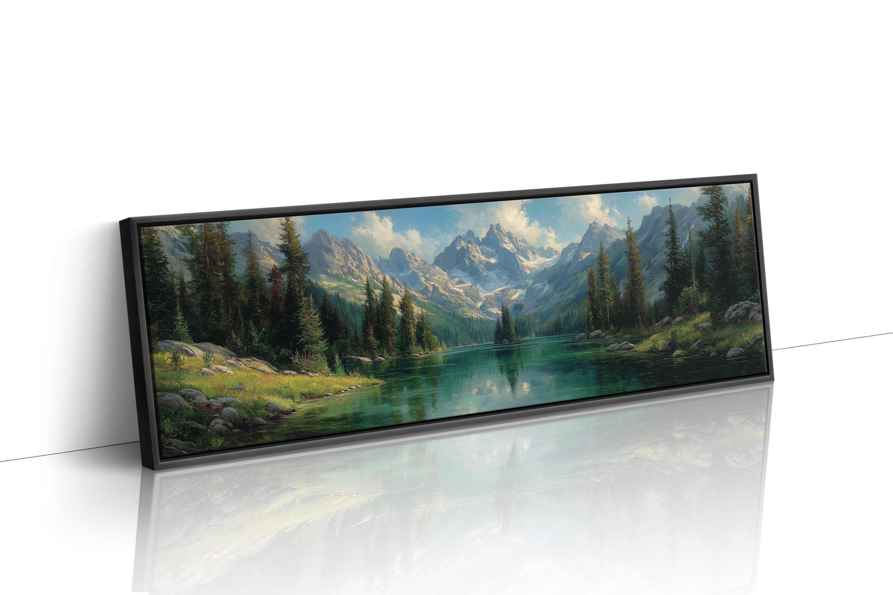 Still Waters Beneath Silver Peaks