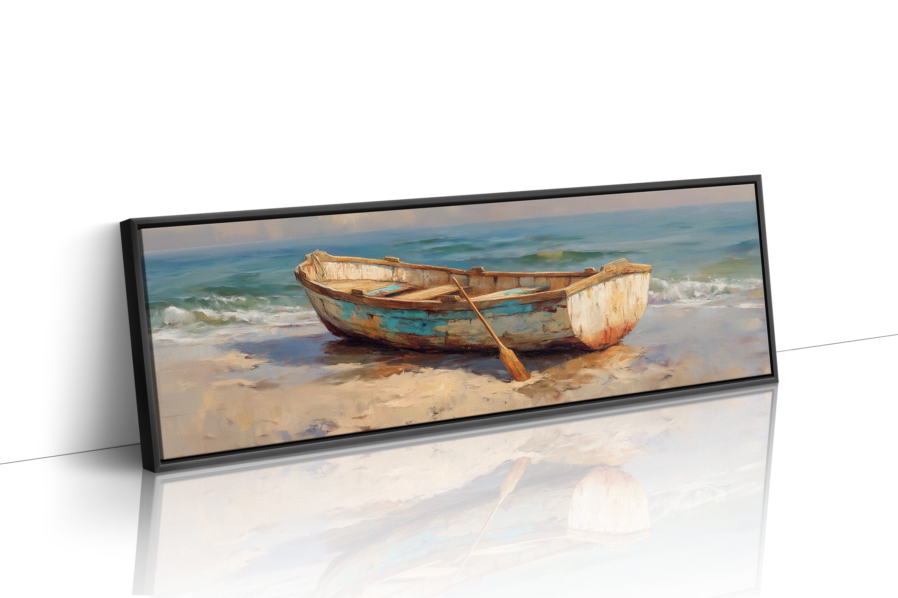 Boat Resting on Quiet Shores