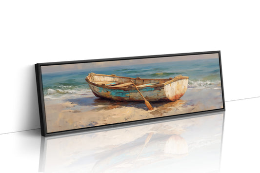 Boat Resting on Quiet Shores