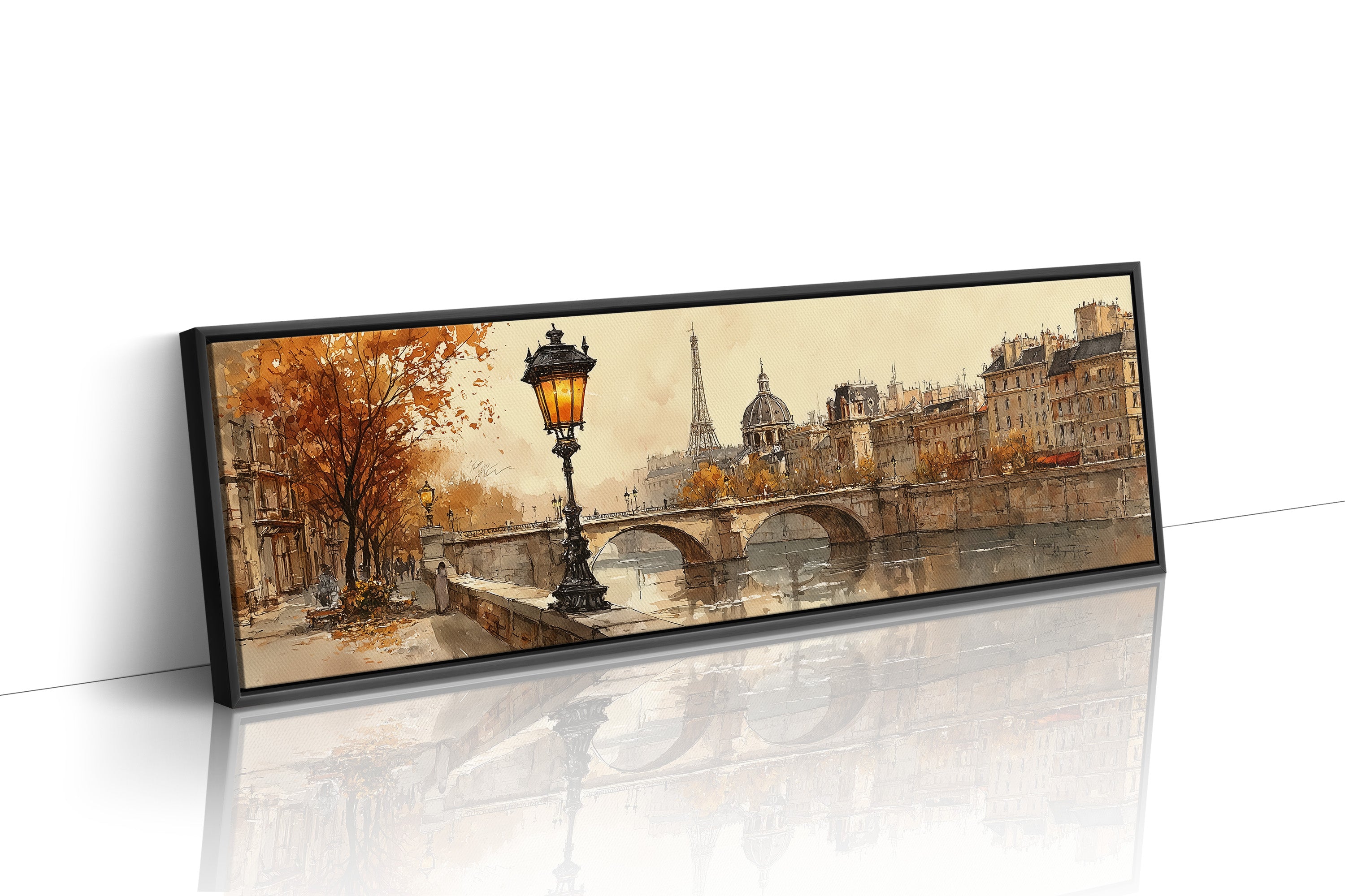 Autumn Stroll Along the Seine