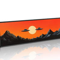 Visitors in the Red Sky