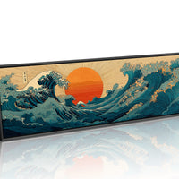 Waves Rise To Meet the Sun