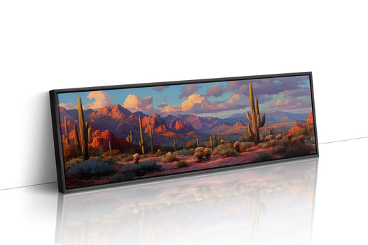 Sunset Over the Red Desert