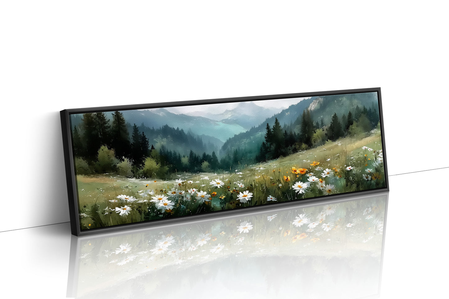 Meadow Beneath the Misty Pines