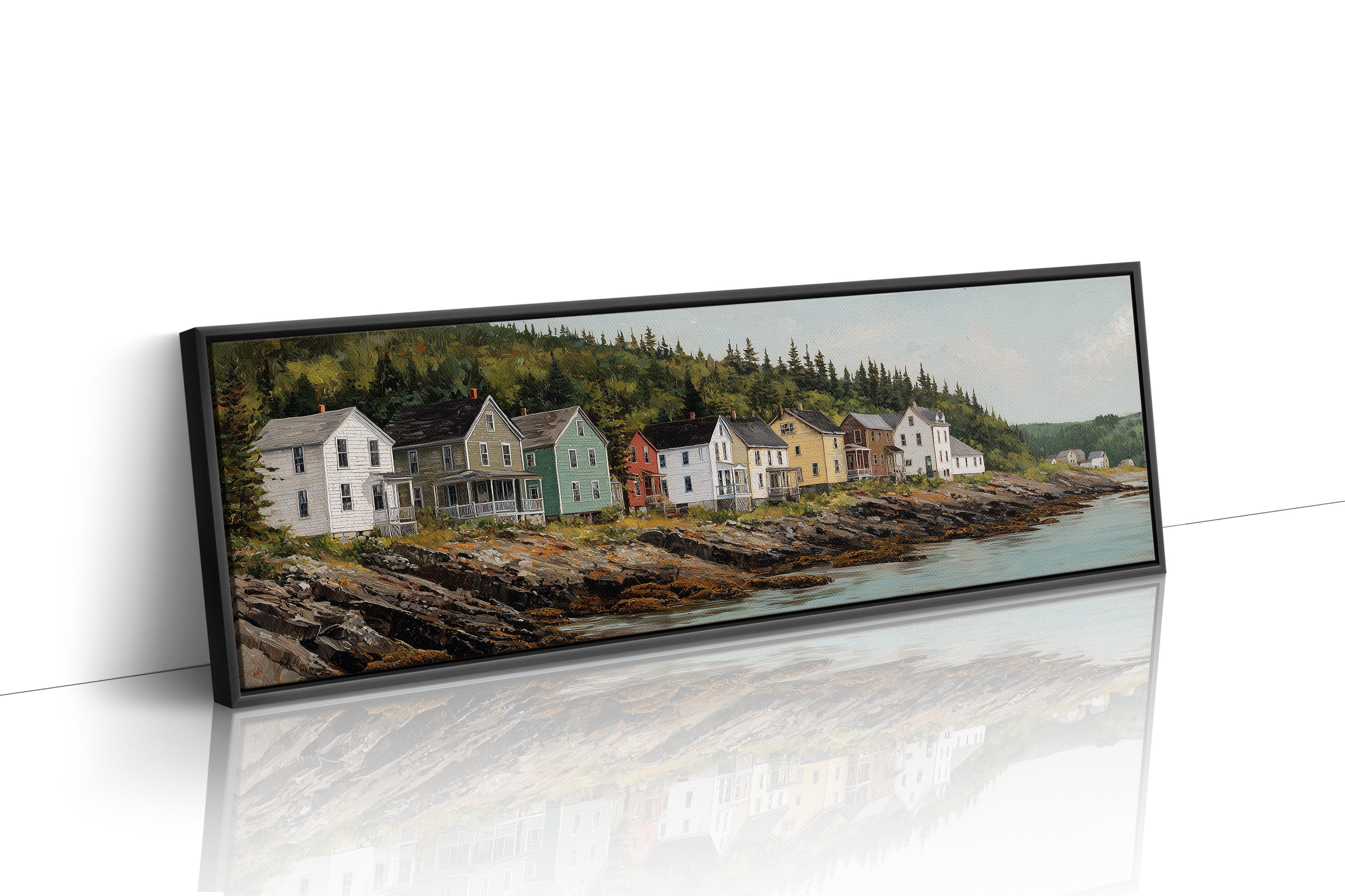 Cliffside Homes by the Quiet Bay