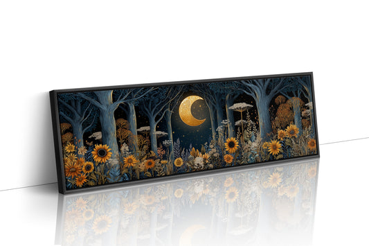 Moonlit Garden of Gold