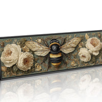 Bee Among the Ivory Blossoms