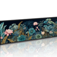 Lotus Garden Under Midnight Blue