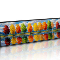 Rainbow Trees Along the Water