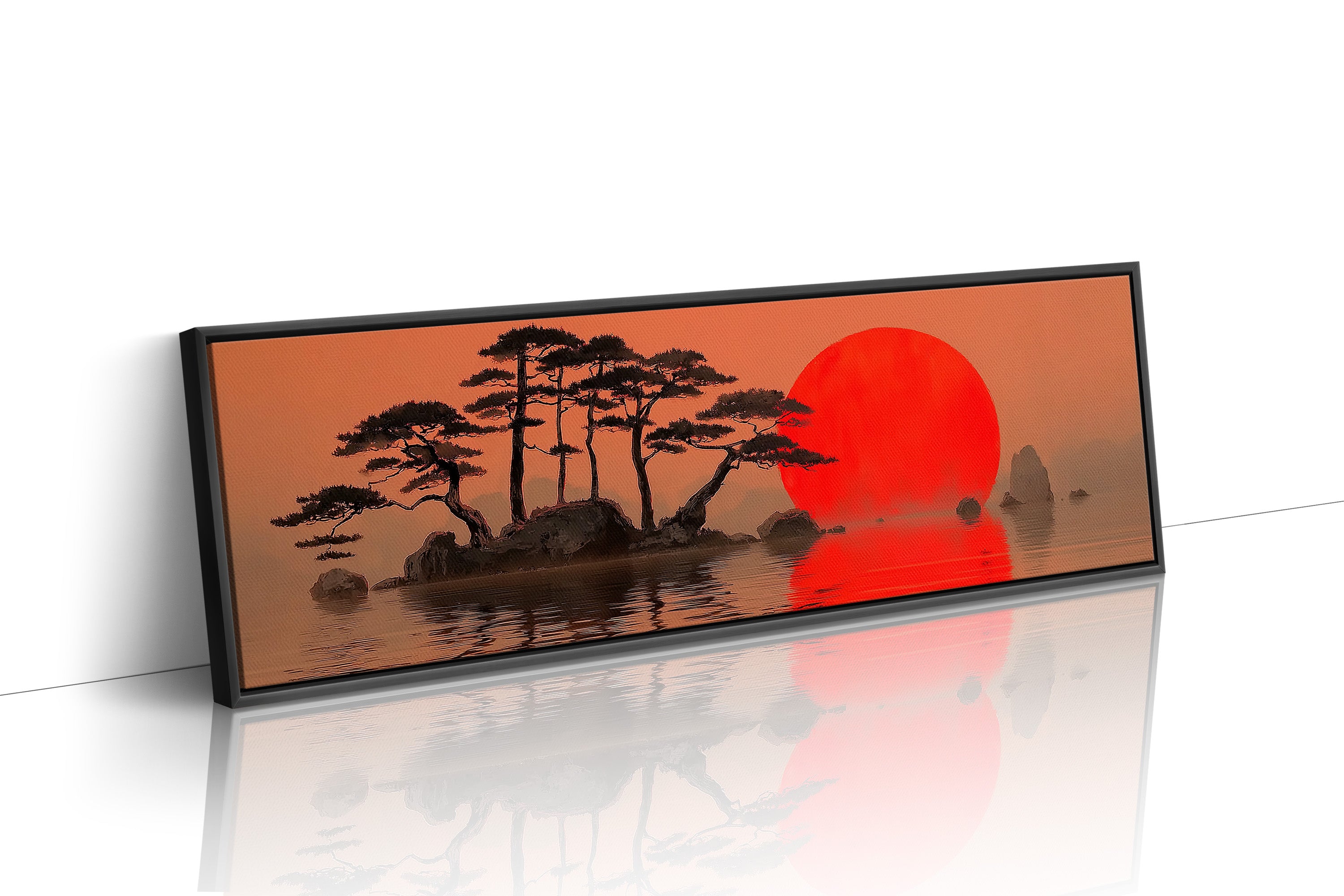 Red Sun Over Silent Pines