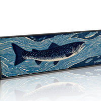 River Drift Beneath Blue Currents