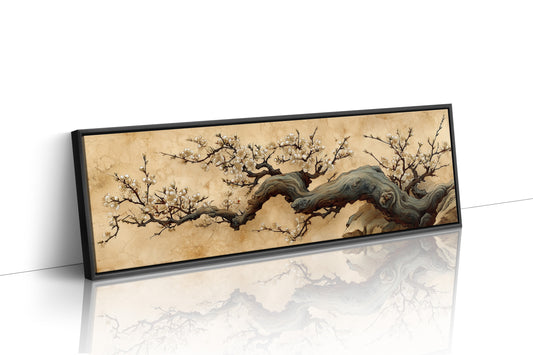 Blossoms Along the Weathered Limb