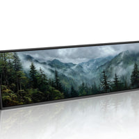 Mist Rising Through Evergreen Valleys