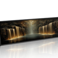 Golden Falls of the Hidden Valley