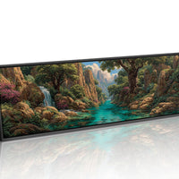 Emerald River Through the Hidden Cliffs