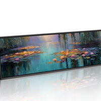 Lily Glow on the Quiet Lagoon