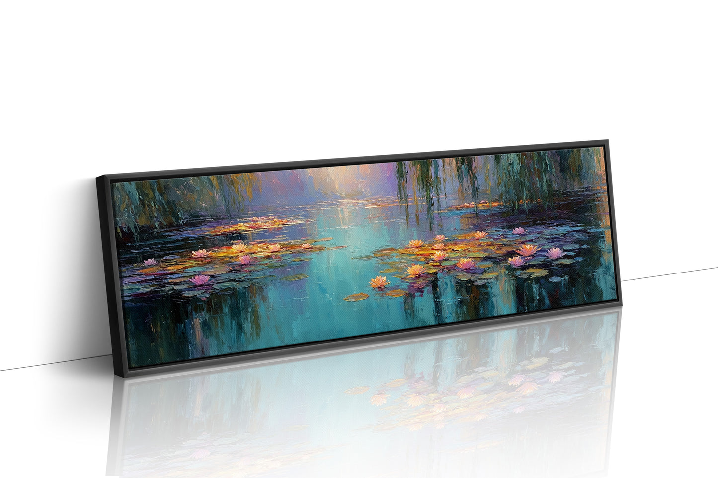 Lily Glow on the Quiet Lagoon