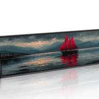 Red Sails Against the Gathering Storm