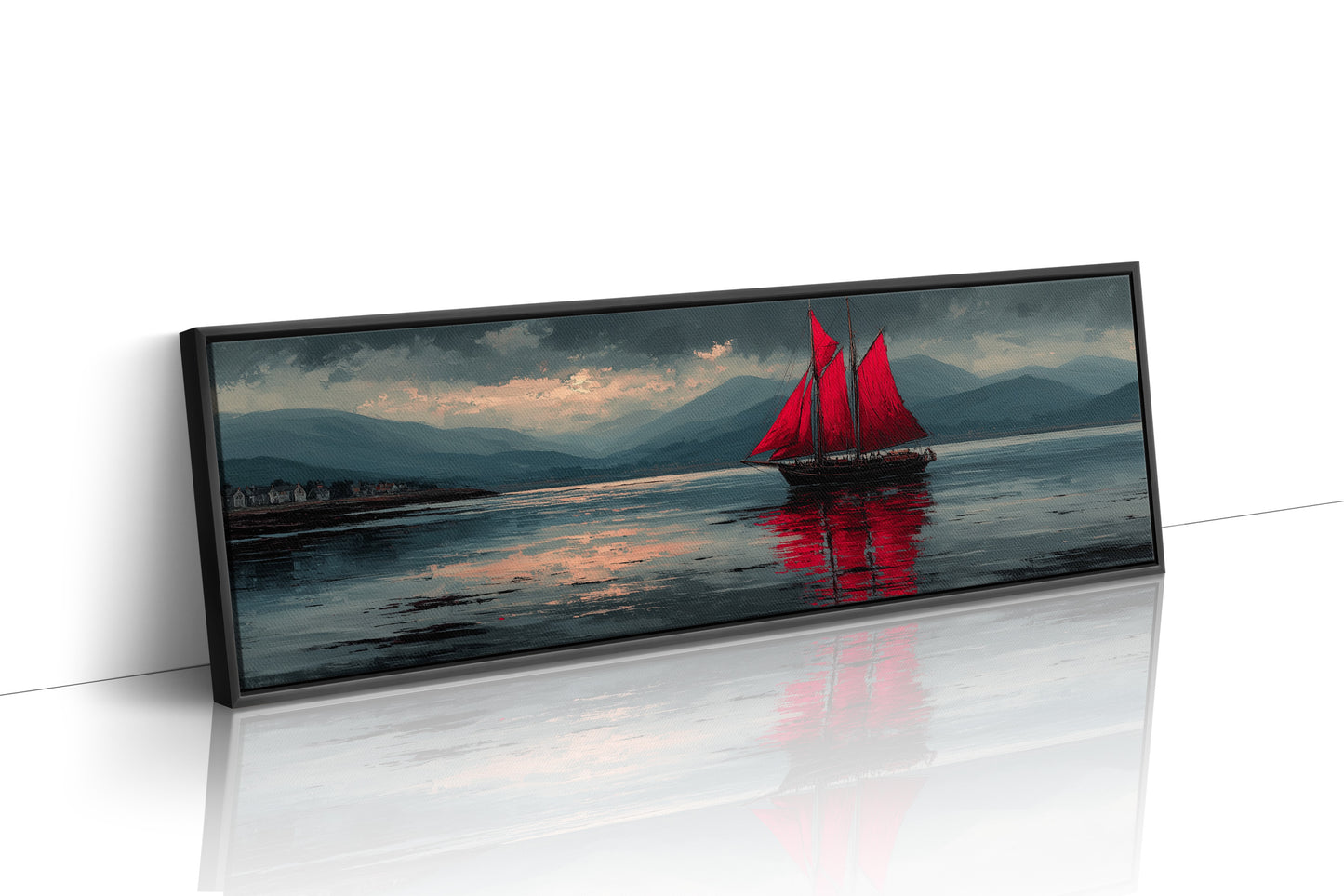Red Sails Against the Gathering Storm