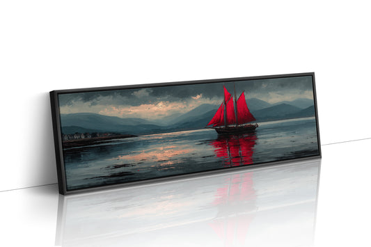 Red Sails Against the Gathering Storm