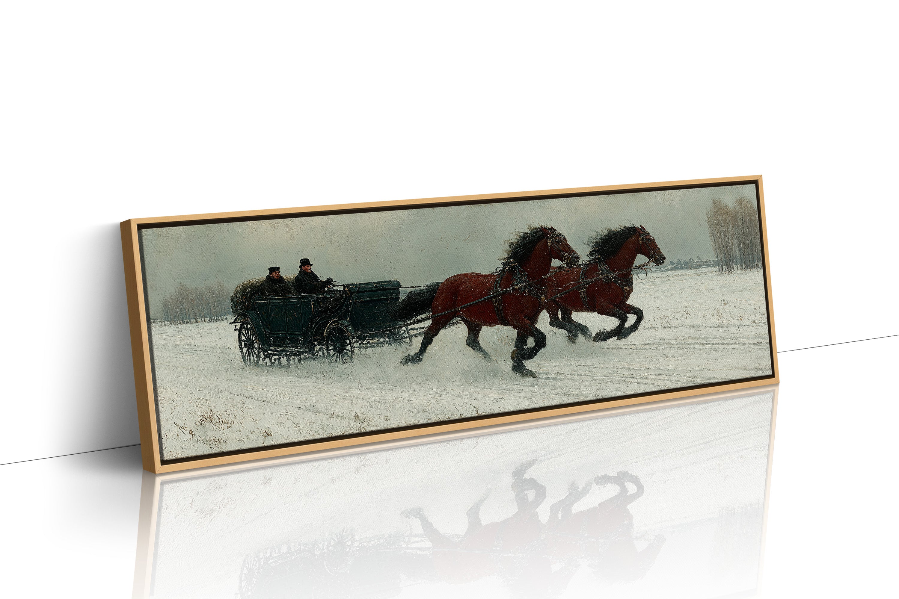 Gallop Through Winter Fields