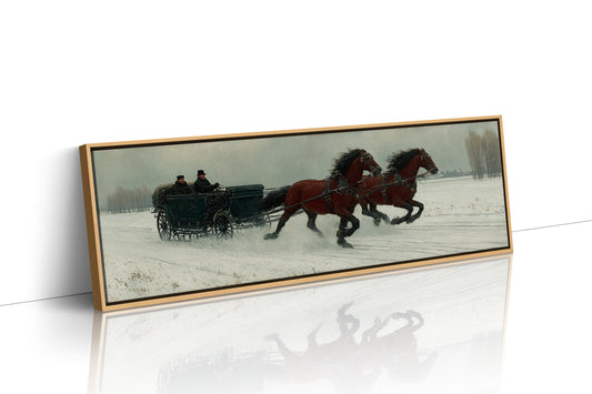 Gallop Through Winter Fields