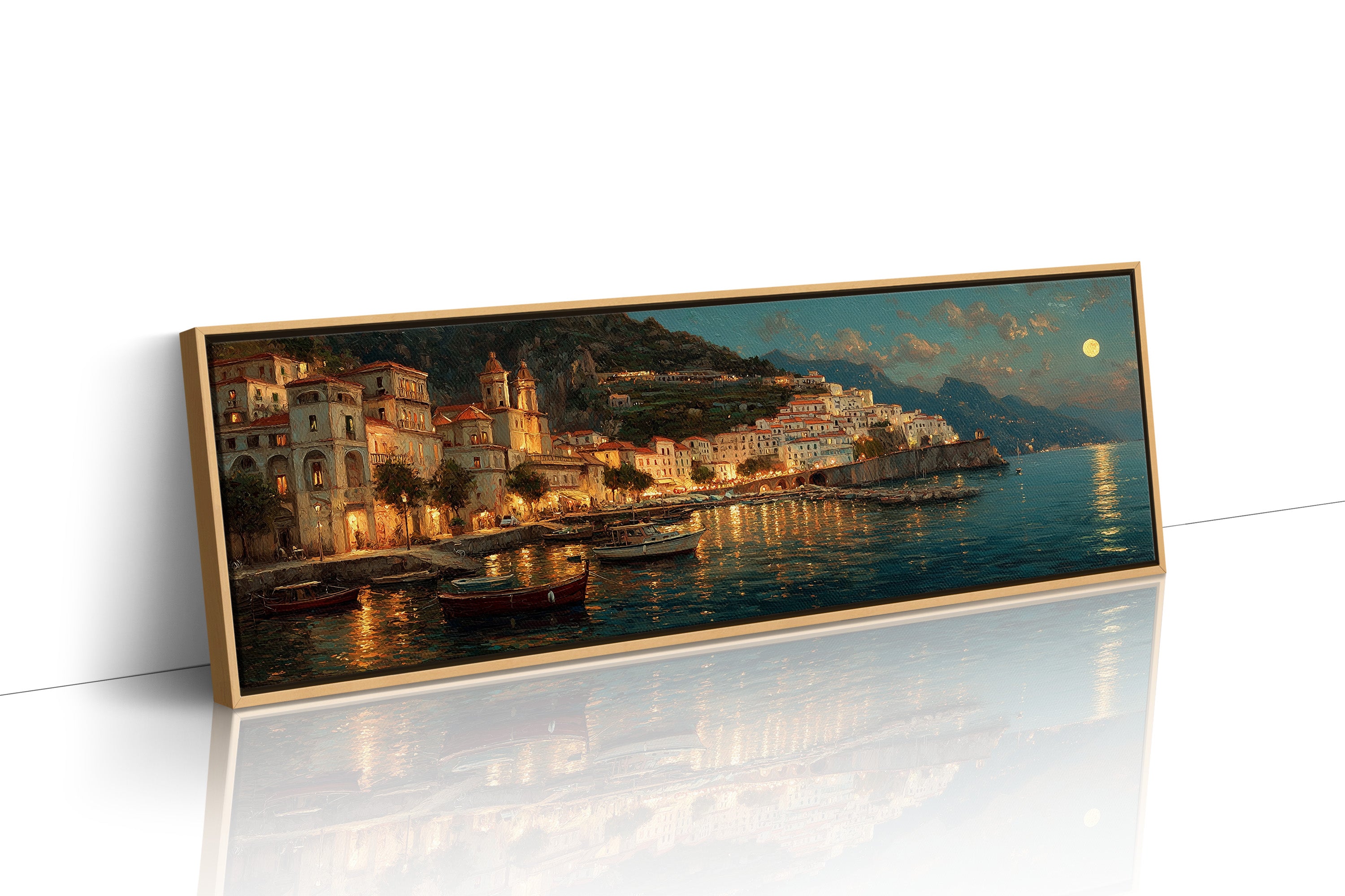 Moonlit Evening on the Amalfi Shore