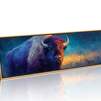 Bison in Painted Twilight
