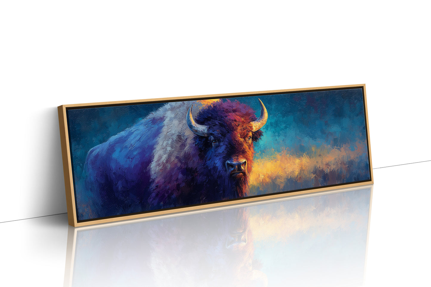 Bison in Painted Twilight