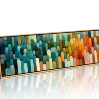 Hills of Color in Gentle Rows