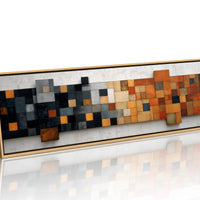 Rust and Charcoal Mosaic