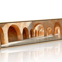 Sunlit Arches in Stillness