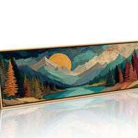 Sunrise Carves the Peaks