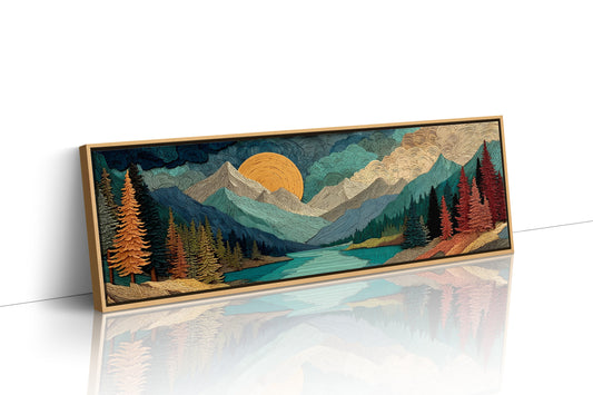 Sunrise Carves the Peaks