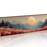Sunrise Through the Blooming Valley