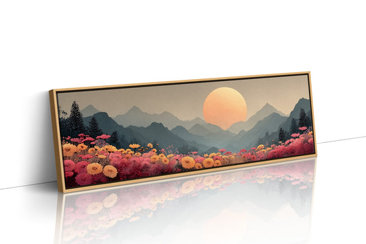 Sunrise Through the Blooming Valley