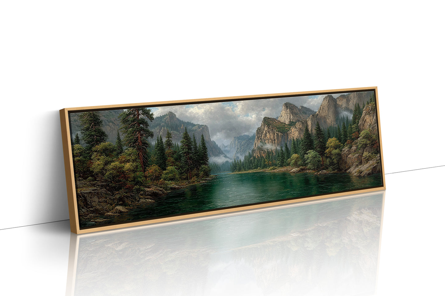Still Waters Beneath Granite Cliffs