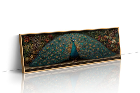 Emerald Plumes In Royal Bloom