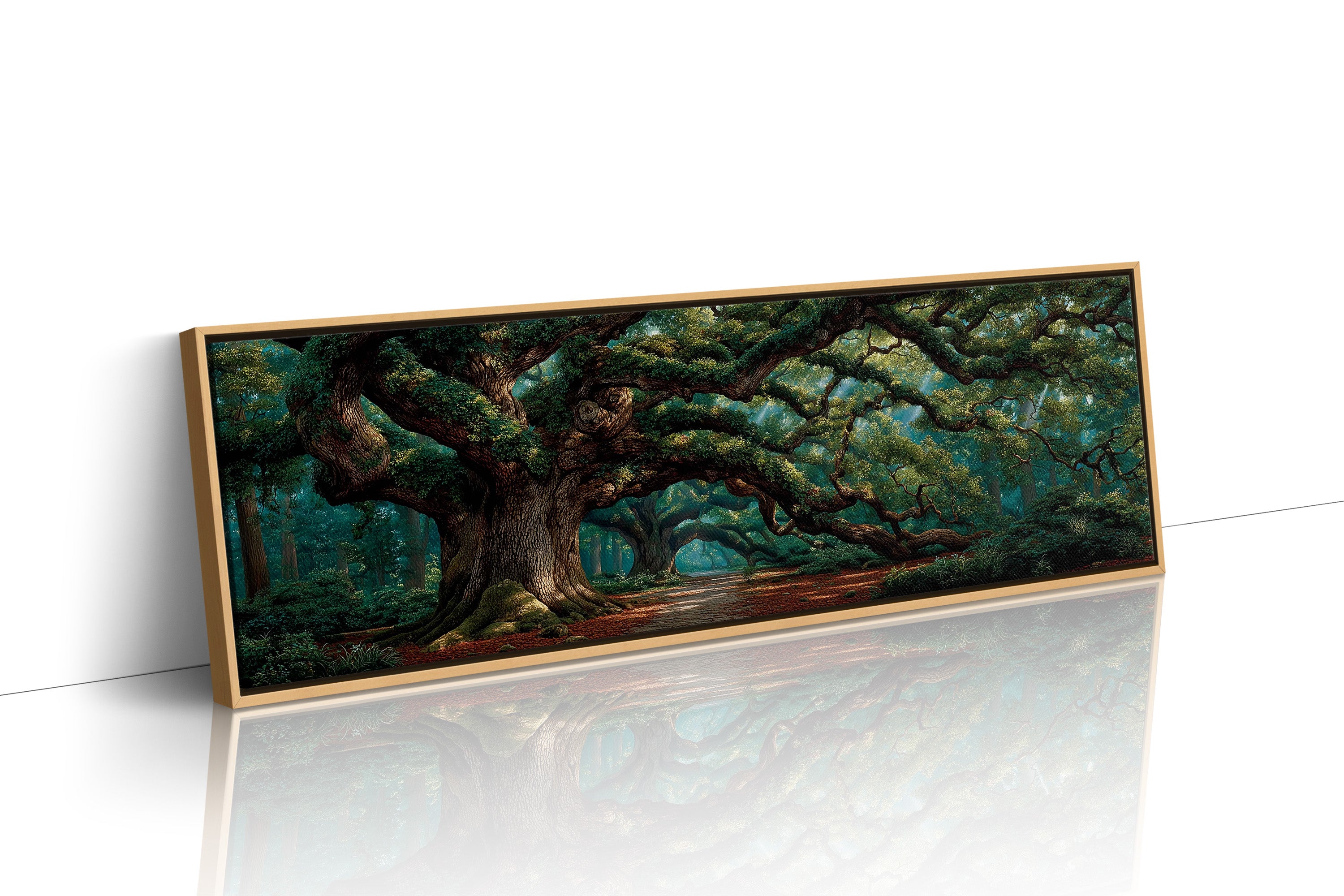 Where the Ancient Oaks Lean