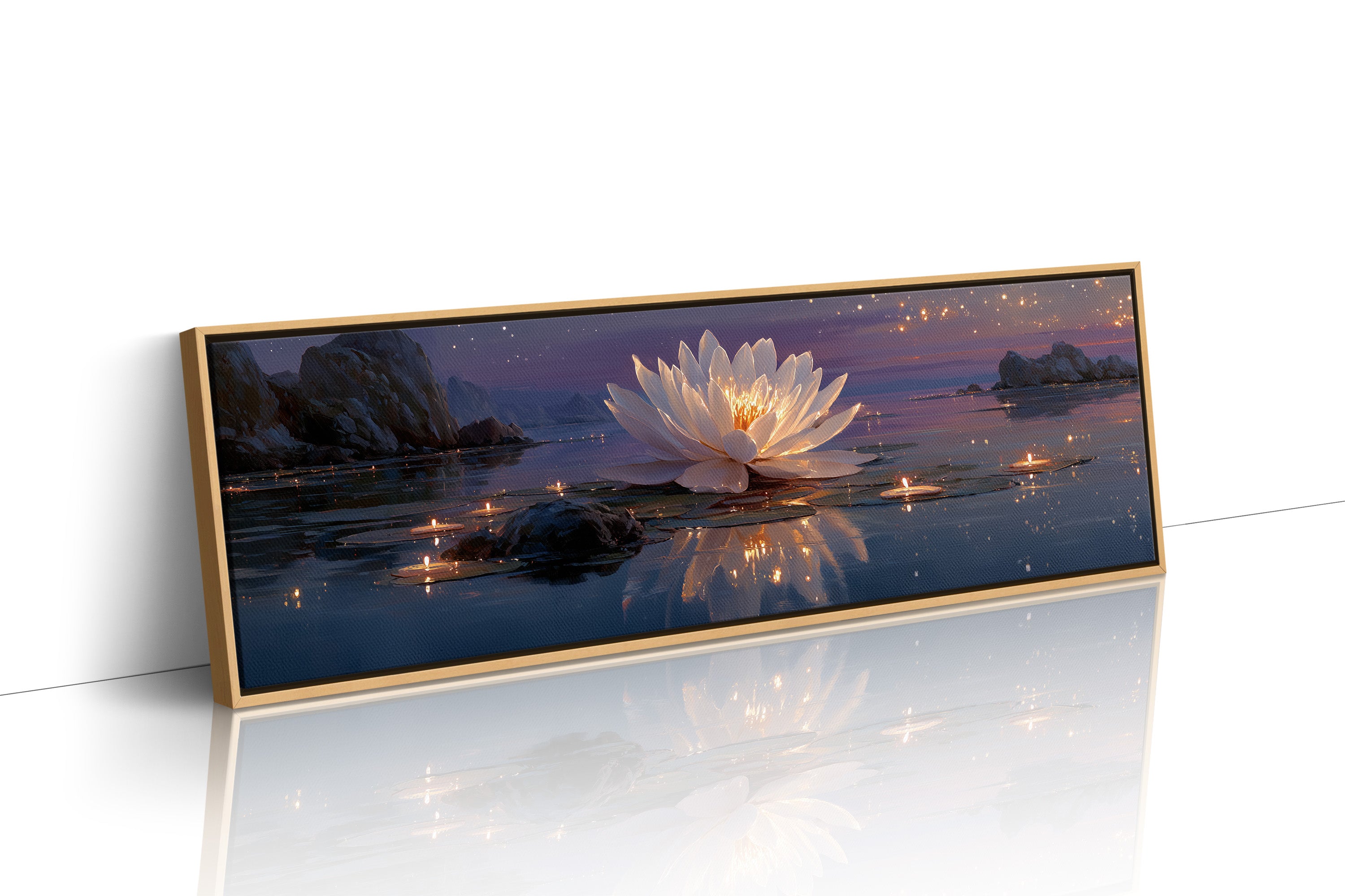 Lotus Light at Dusk