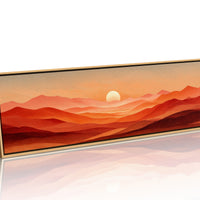 Sunset Waves of Amber Hills