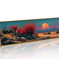 Desert Bloom at Sundown