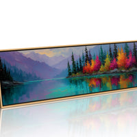 Color Along the Quiet Lake