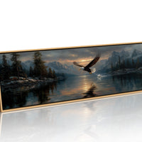 Glide at Golden Dusk