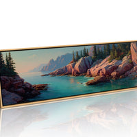 Rocky Coastal Serenity