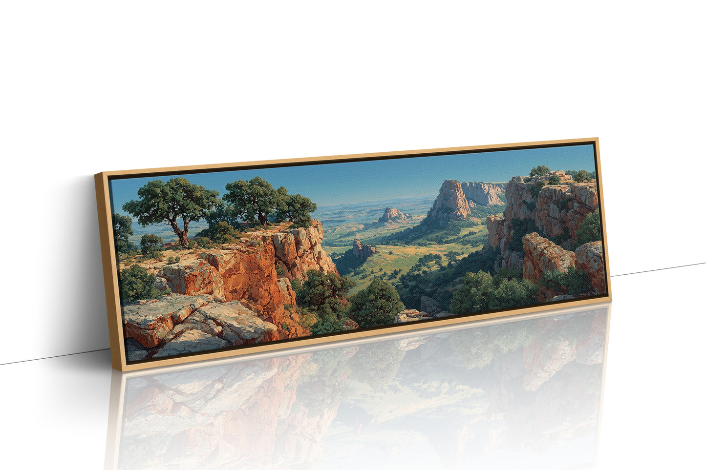 Sunlit Canyon Overlook