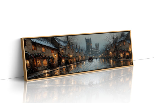 Snowfall Along Cathedral Street