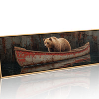 Solitude In The Painted Canoe